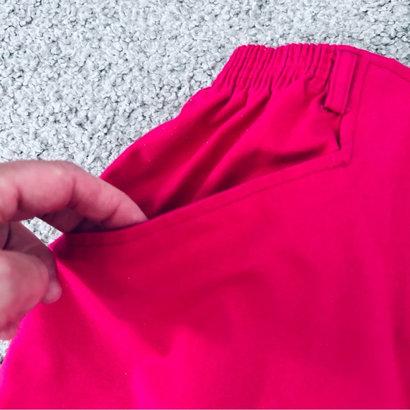 1980s vintage Koret of California brand cotton/poly blend midi skirt s 2/4 - Picture 4 of 4